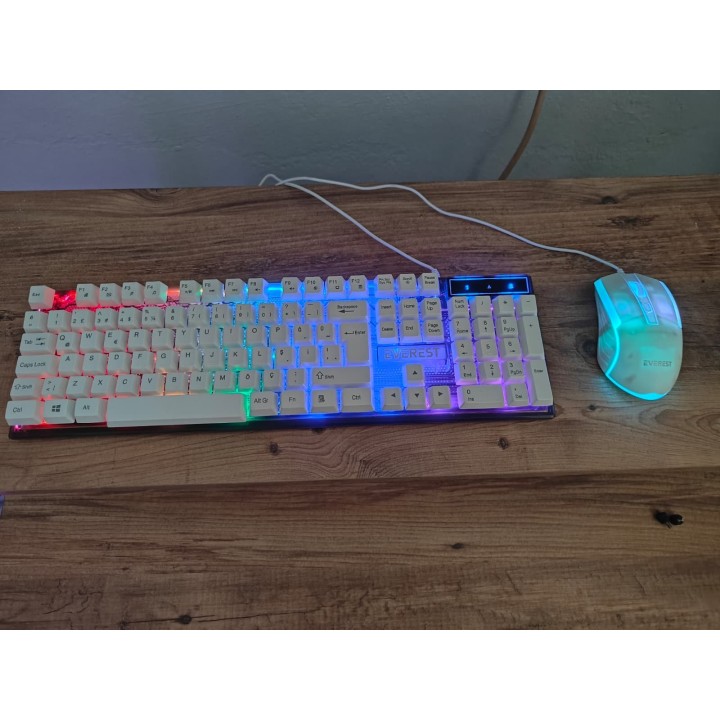 EVEREST LUMİNAX PRO GAMİNG MEKANİK KLAVYE – ARGB